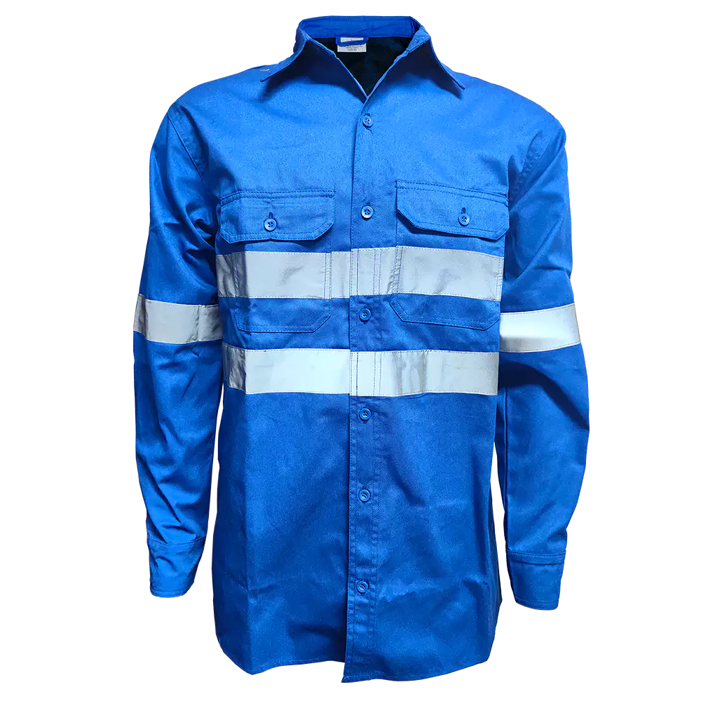 Pinnacle Vented Reflective Mining Shirt