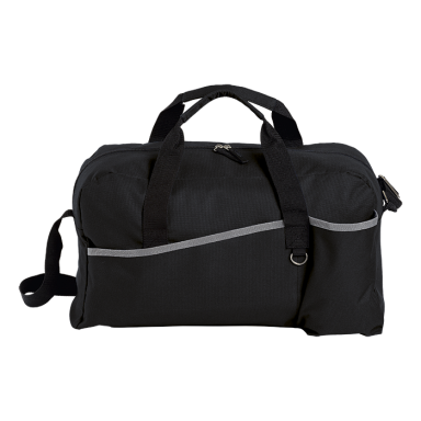 Sports Bag with Grey Trim - Barron