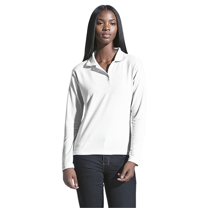 175g Barron Pique Knit Long Sleeve Golfer