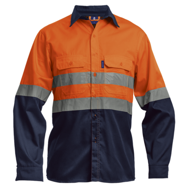 Barron Underground Long Sleeve Safety Shirt