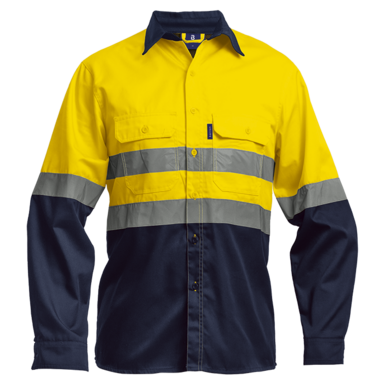 Barron Underground Long Sleeve Safety Shirt