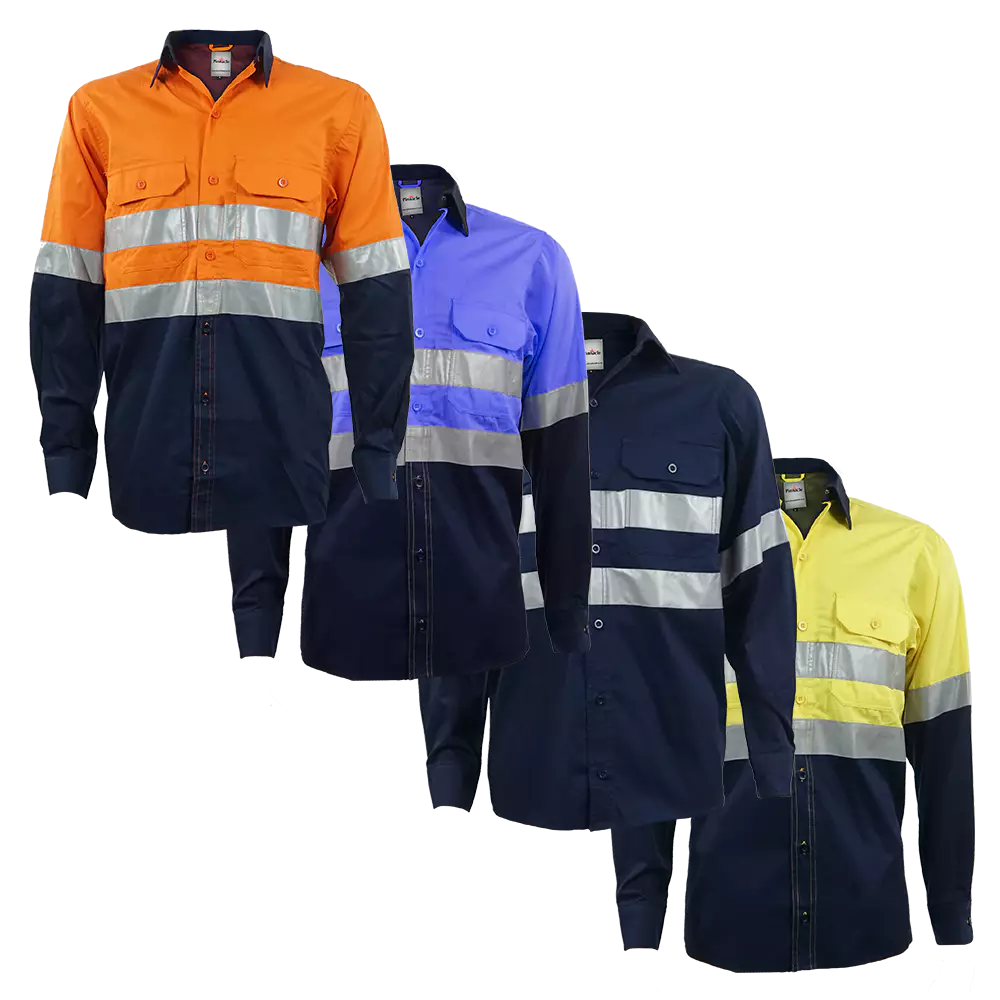 Pinnacle Vented Reflective Mining Shirt