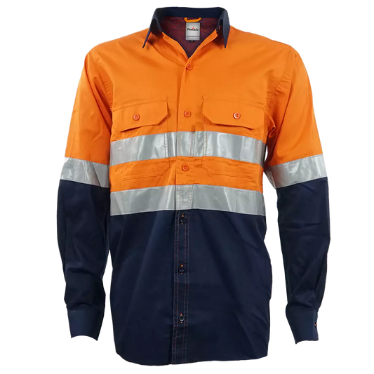 Pinnacle Vented Reflective Mining Shirt