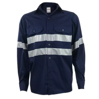 Pinnacle Vented Reflective Mining Shirt