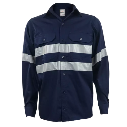 Pinnacle Vented Reflective Mining Shirt