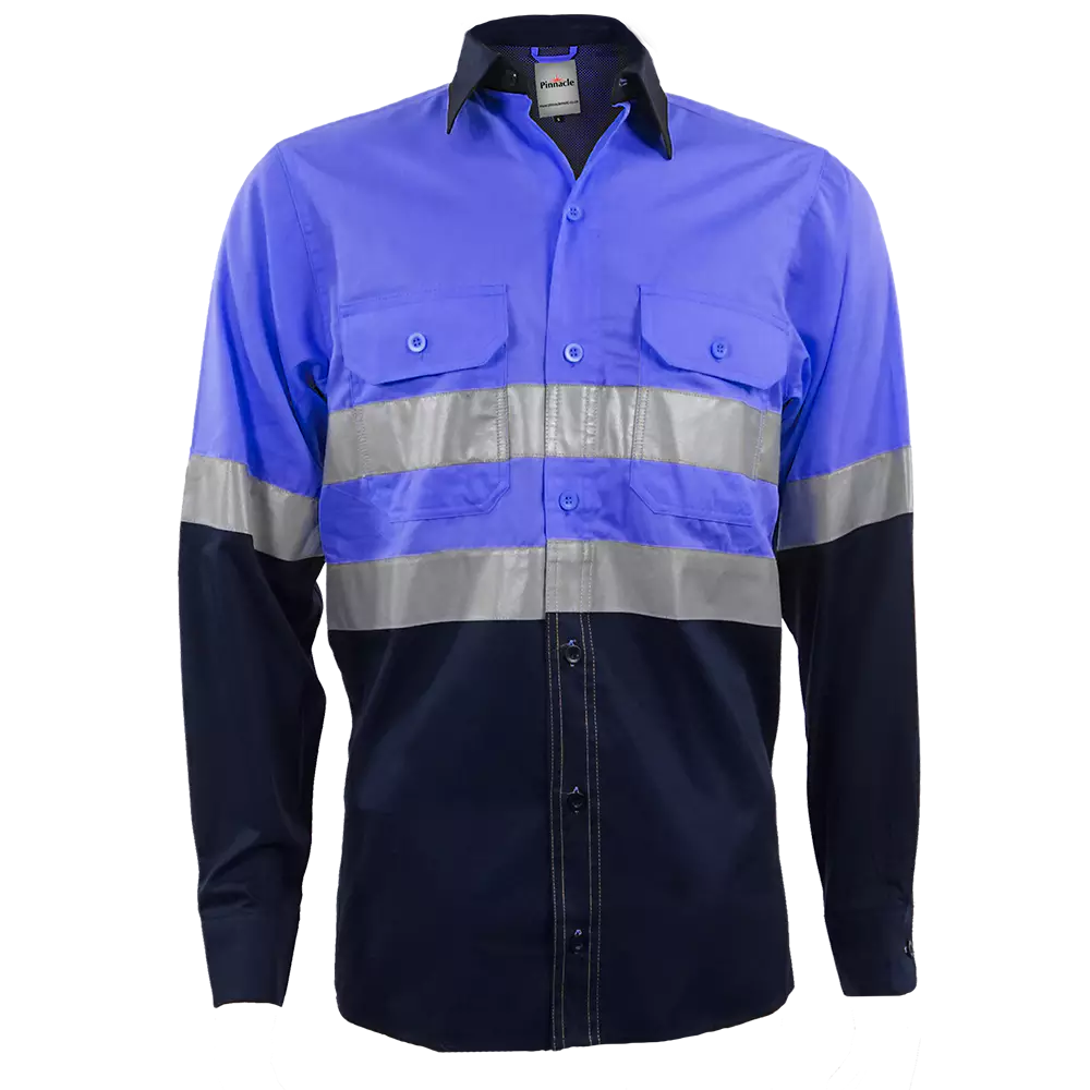 Pinnacle Vented Reflective Mining Shirt