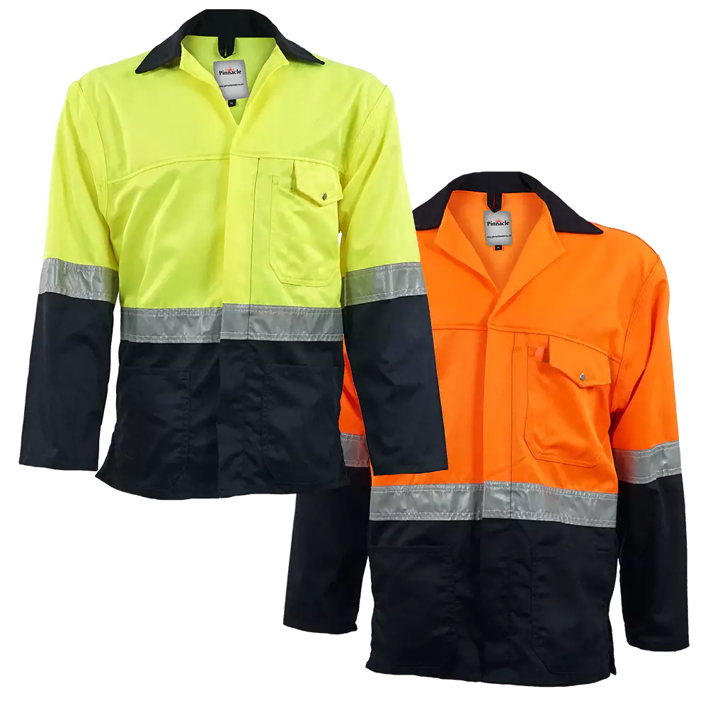 Pinnacle Reflective Jacket 65/35 Polycotton