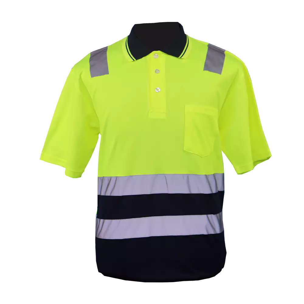 Pinnacle Two Tone Hiviz Golf Shirt