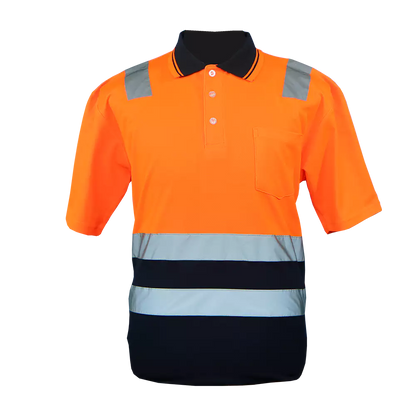 Pinnacle Two Tone Hiviz Golf Shirt
