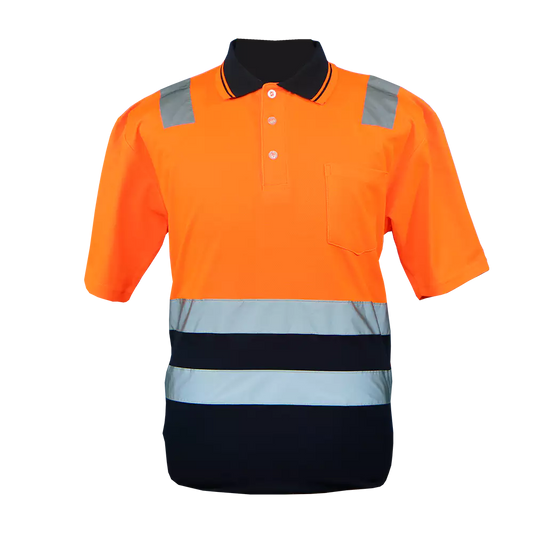 Pinnacle Two Tone Hiviz Golf Shirt