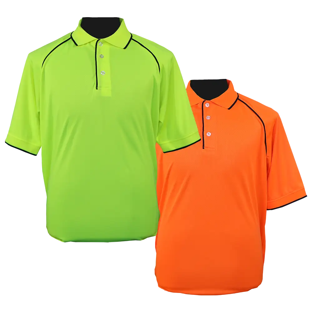 Pinnacle Micromesh Hiviz Golf Shirt