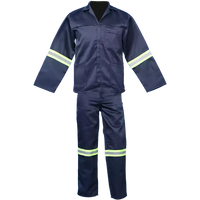 Pinnacle Conti Suit (2 piece) Polycotton With Reflective Tape