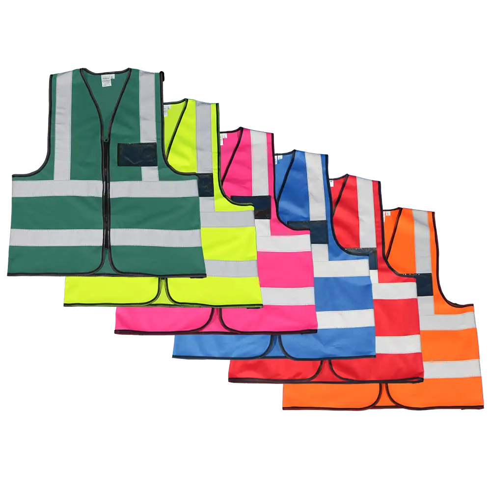 Pinnacle Premium Reflective Vest with Zip & ID