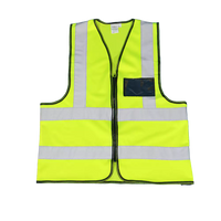 Pinnacle Premium Reflective Vest with Zip & ID