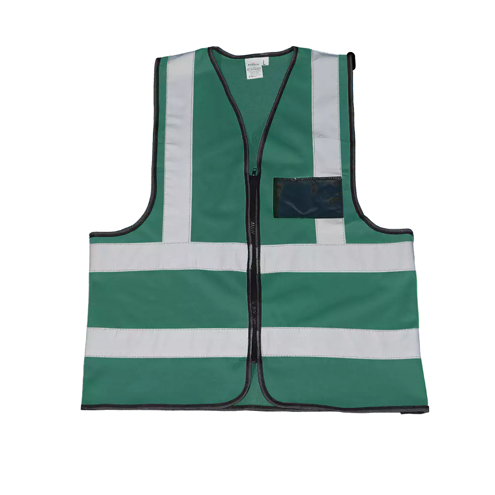 Pinnacle Premium Reflective Vest with Zip & ID