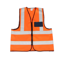 Pinnacle Premium Reflective Vest with Zip & ID