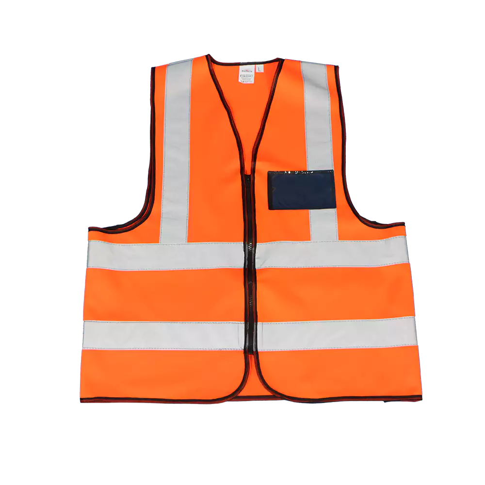 Pinnacle Premium Reflective Vest with Zip & ID