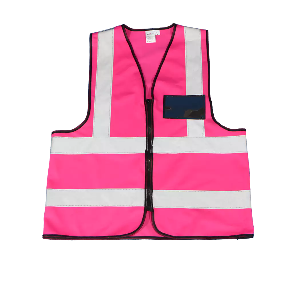 Pinnacle Premium Reflective Vest with Zip & ID