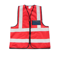 Pinnacle Premium Reflective Vest with Zip & ID
