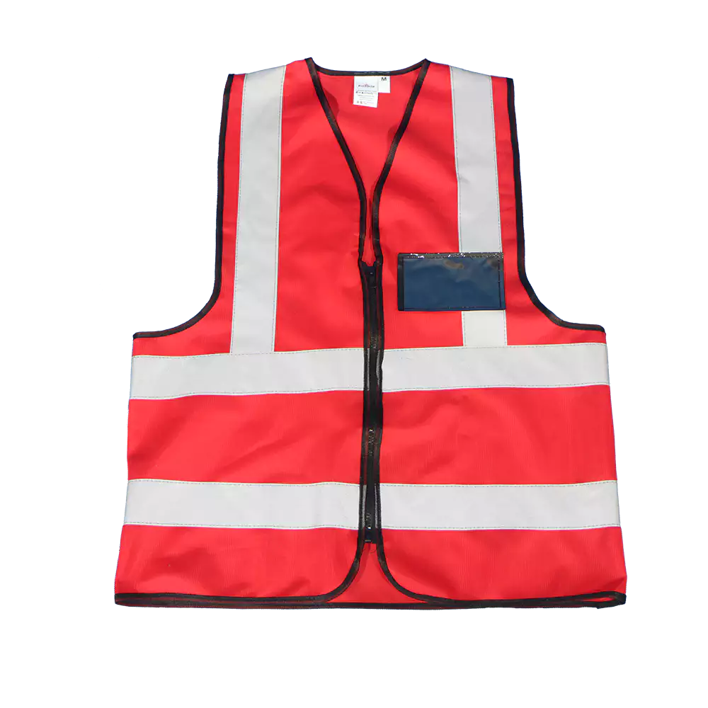 Pinnacle Premium Reflective Vest with Zip & ID