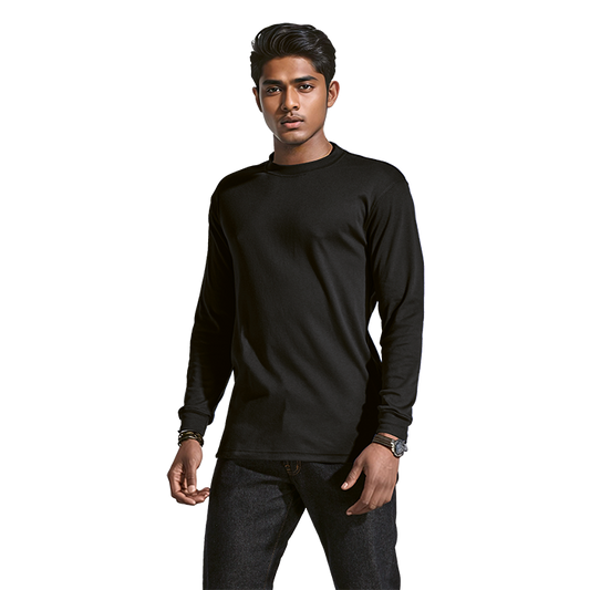 145g SG-Econo Long Sleeve T-Shirt Crew Neck - Barron