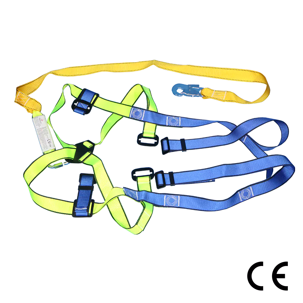 Pinnacle Single Lanyard Full Body Harness With Snap Hook