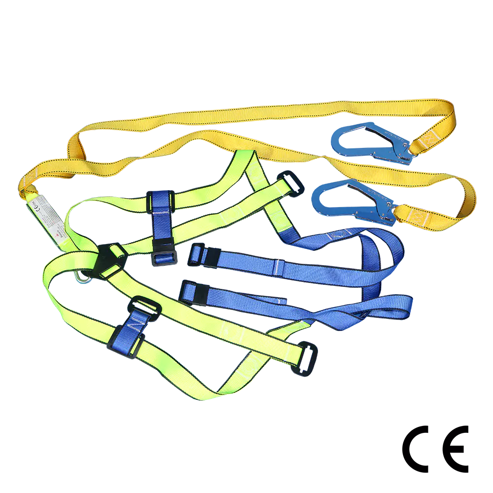 Pinnacle Double Lanyard Full Body Harness With Scaffold Hook