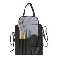 Apron With Bbq Set - Barron