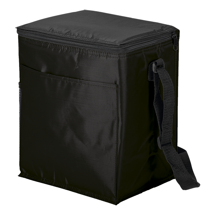 12 Can Cooler with 2 Exterior Pockets 70D PEVA Lining - Barron