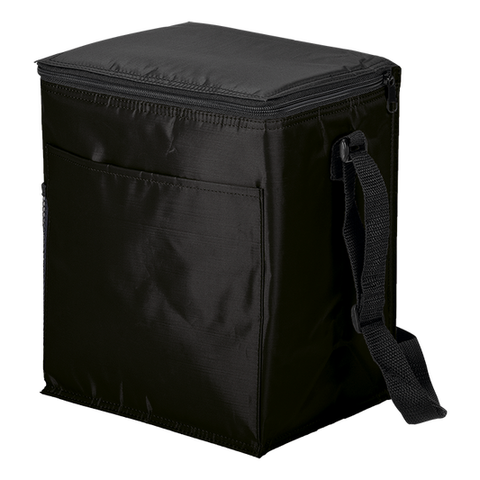 12 Can Cooler with 2 Exterior Pockets 70D PEVA Lining - Barron