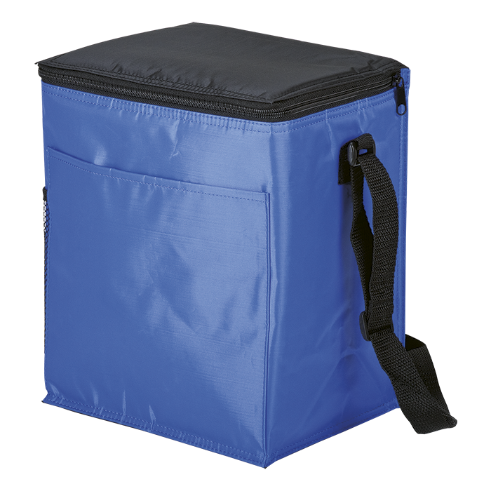 12 Can Cooler with 2 Exterior Pockets 70D PEVA Lining - Barron