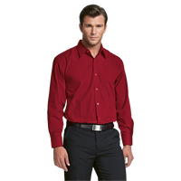 Basic Poly Cotton Lounge Long Sleeve Mens - Barron