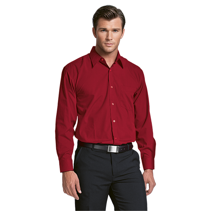 Basic Poly Cotton Lounge Long Sleeve Mens - Barron