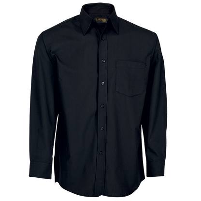 Basic Poly Cotton Lounge Long Sleeve Mens - Barron