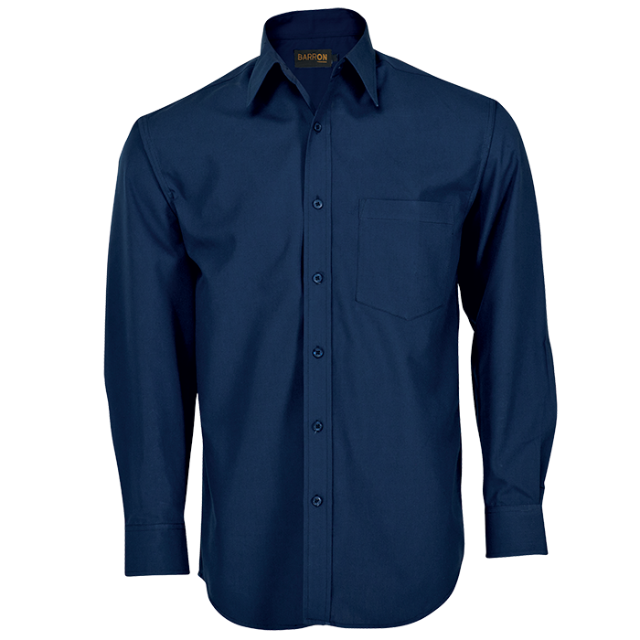 Basic Poly Cotton Lounge Long Sleeve Mens - Barron