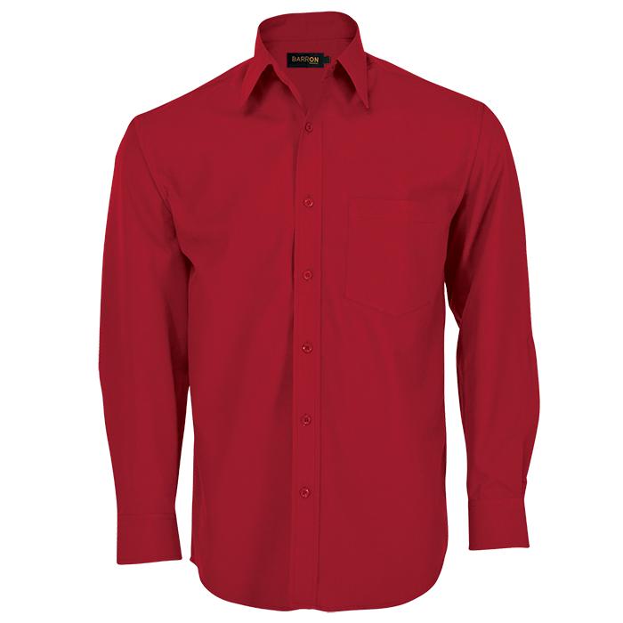 Basic Poly Cotton Lounge Long Sleeve Mens - Barron