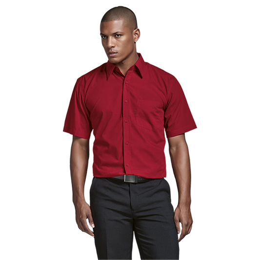 Basic Poly Cotton Lounge Short Sleeve Mens - Barron