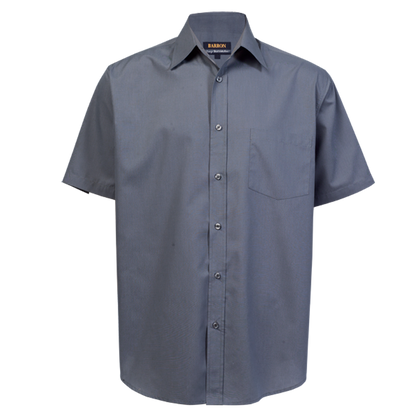 Basic Poly Cotton Lounge Short Sleeve Mens - Barron
