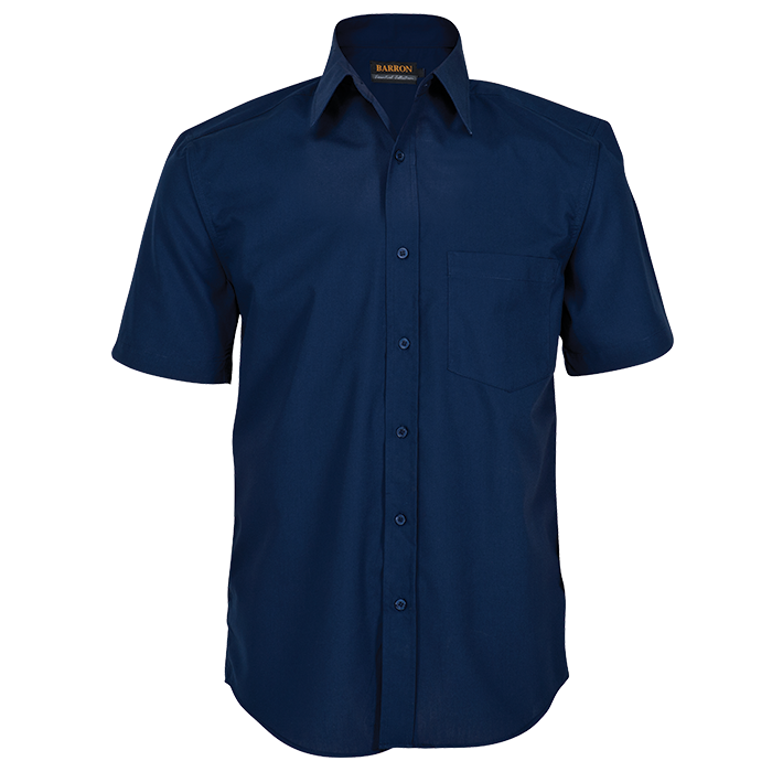 Basic Poly Cotton Lounge Short Sleeve Mens - Barron