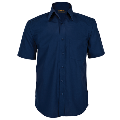 Basic Poly Cotton Lounge Short Sleeve Mens - Barron