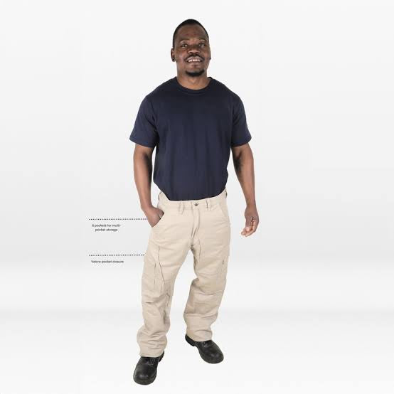 GRANGE MULTI POCKET CARGO TROUSERS