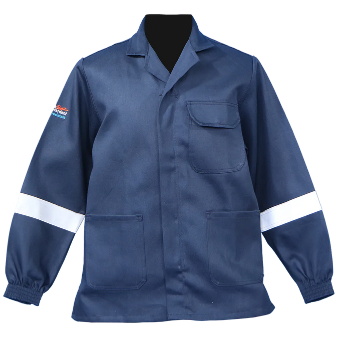 D59 Flame Retardant & Acid Resist Jacket Safety Overall with reflective tape