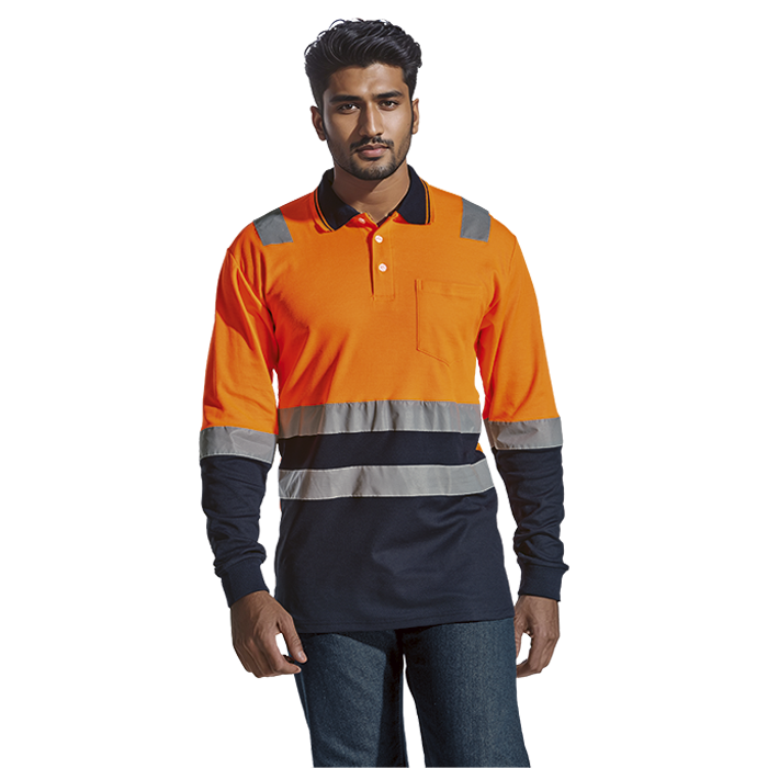 Transit Long Sleeve Golfer - Barron