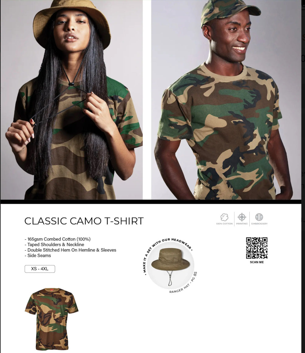 CLASSIC CAMO T-SHIRT - FWRD
