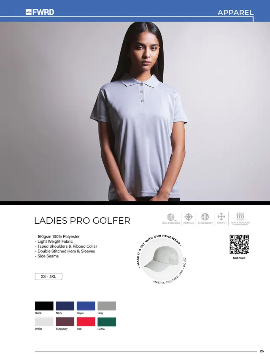 LADIES PRO GOLFER - FWRD