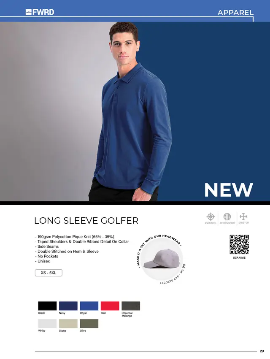 LONG SLEEVE GOLFER - FWRD
