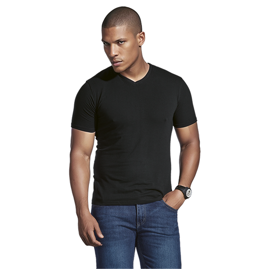 170g Slim Fit V-Neck T-Shirt Mens - Barron