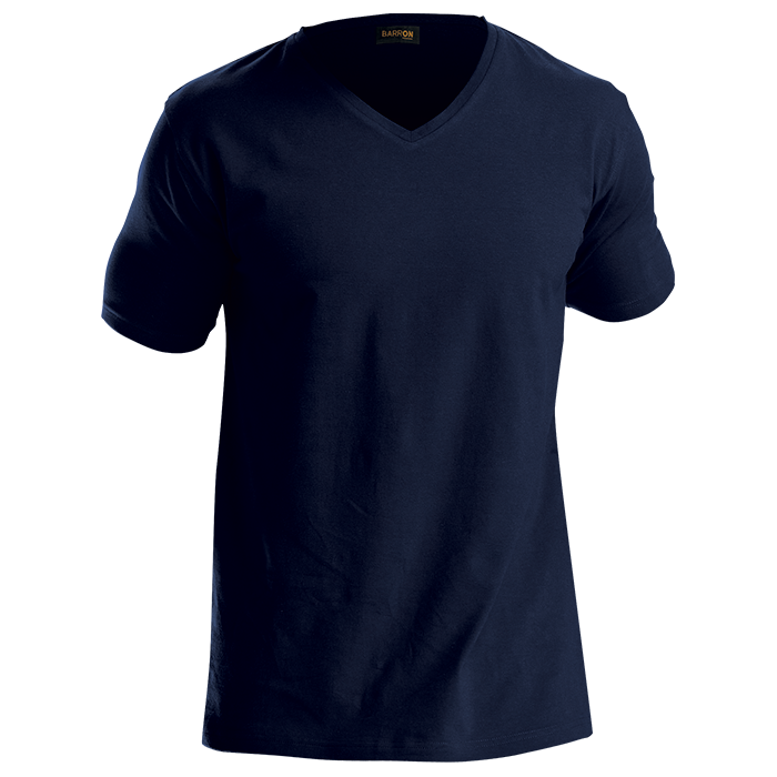 170g Slim Fit V-Neck T-Shirt Mens - Barron
