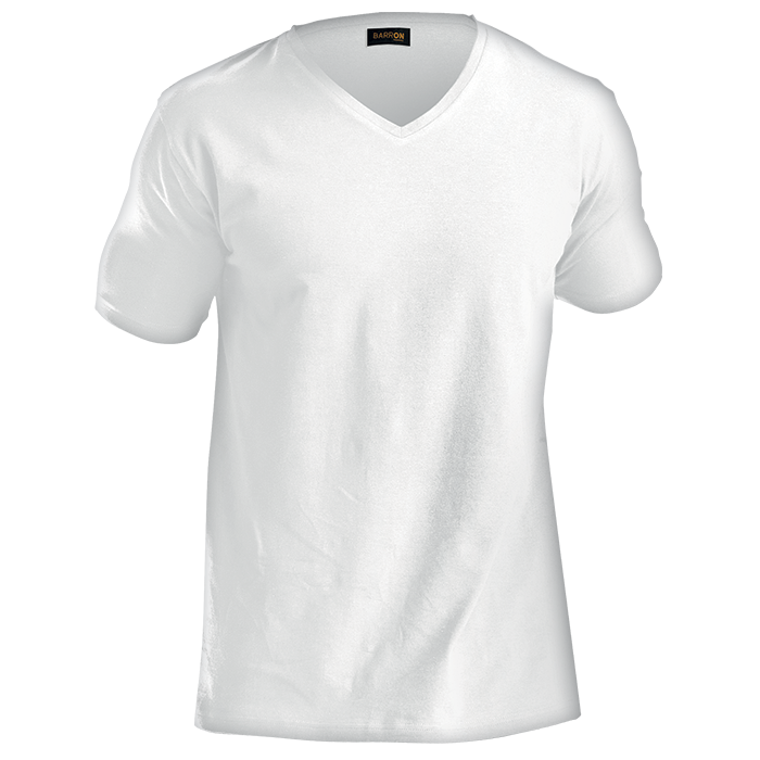 170g Slim Fit V-Neck T-Shirt Mens - Barron