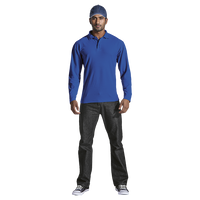 175g Pique Knit Long Sleeve Golfer Mens - Barron